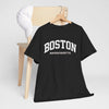 Dark Slate Gray Boston Massachusetts Tee — Classic Collegiate City T‑Shirt
