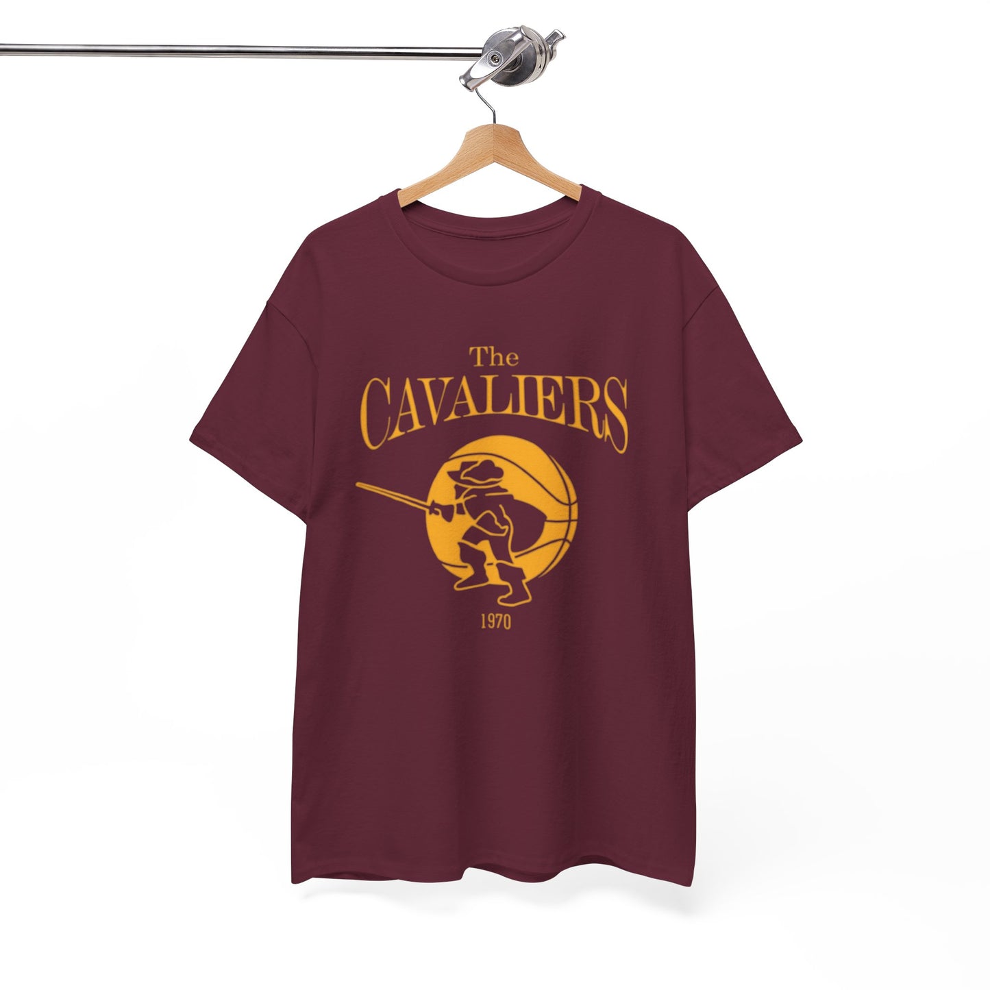 Cavaliers Retro Logo T-Shirt — Vintage 1970 Sports Tee