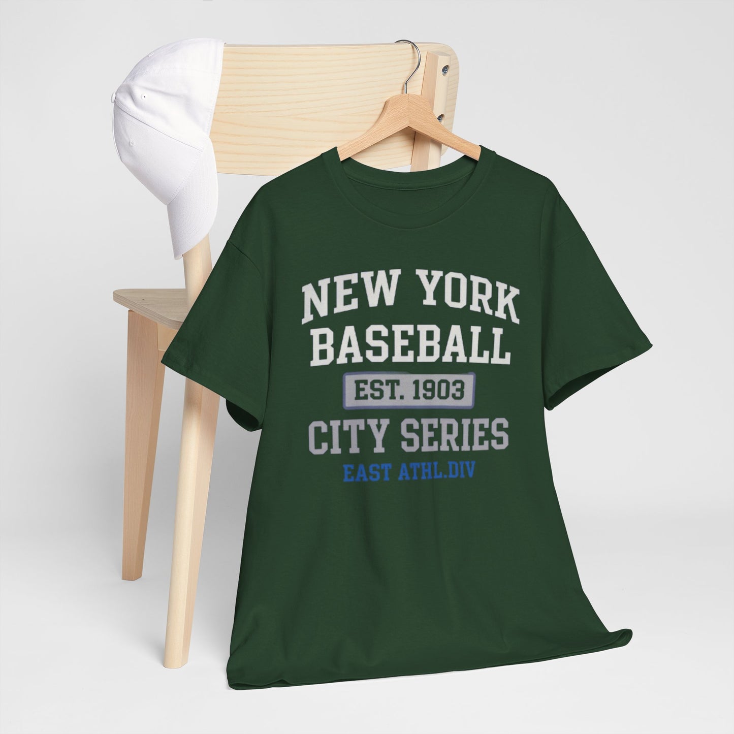 New York Baseball City Series Tee – EST. 1903 Vintage Athletic T‑Shirt