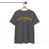 Pittsburgh PA Arch Tee Vintage college-style lettering T-Shirt