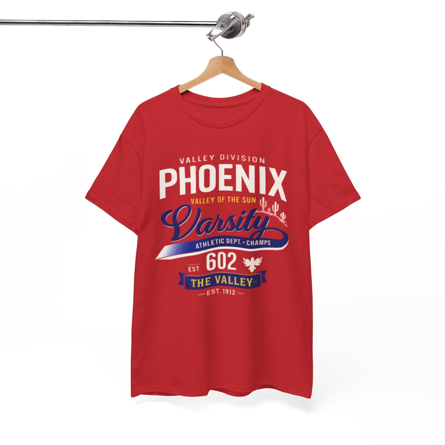 Phoenix Varsity Tee – Valley Division Athletic Graphic T‑Shirt