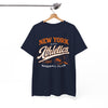 White Smoke New York City Athletics Baseball Club Tee — Retro 1962 Baseball Graphic Shirt