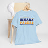 Light Blue Indiana Pacers Retro Stripe Tee