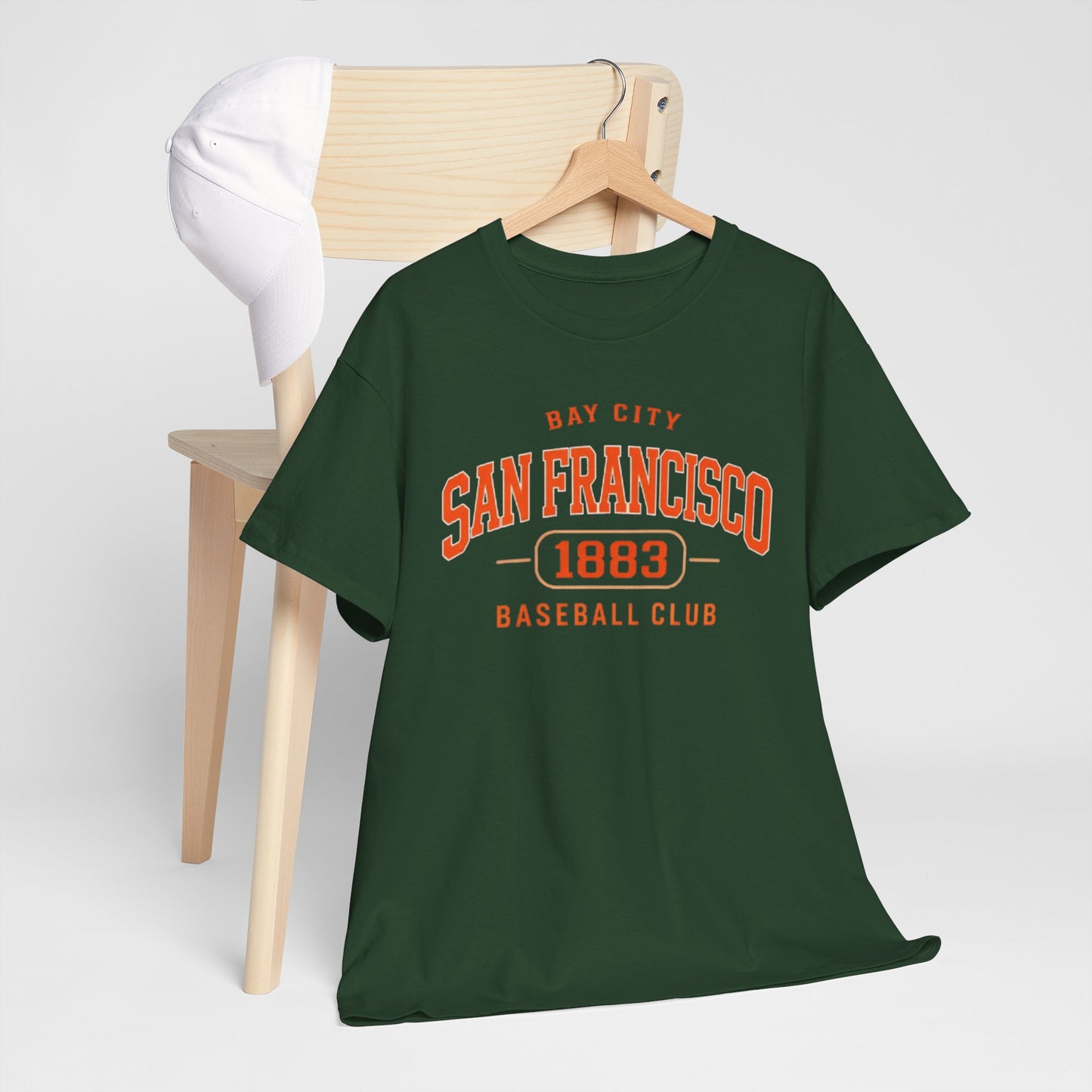 Lavender San Francisco Bay City Baseball 1883 T Shirt – Vintage Athletic Streetwear Tee