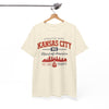 White Smoke Kansas City MO Skyline T-Shirt — Heart of America Athletic Tee