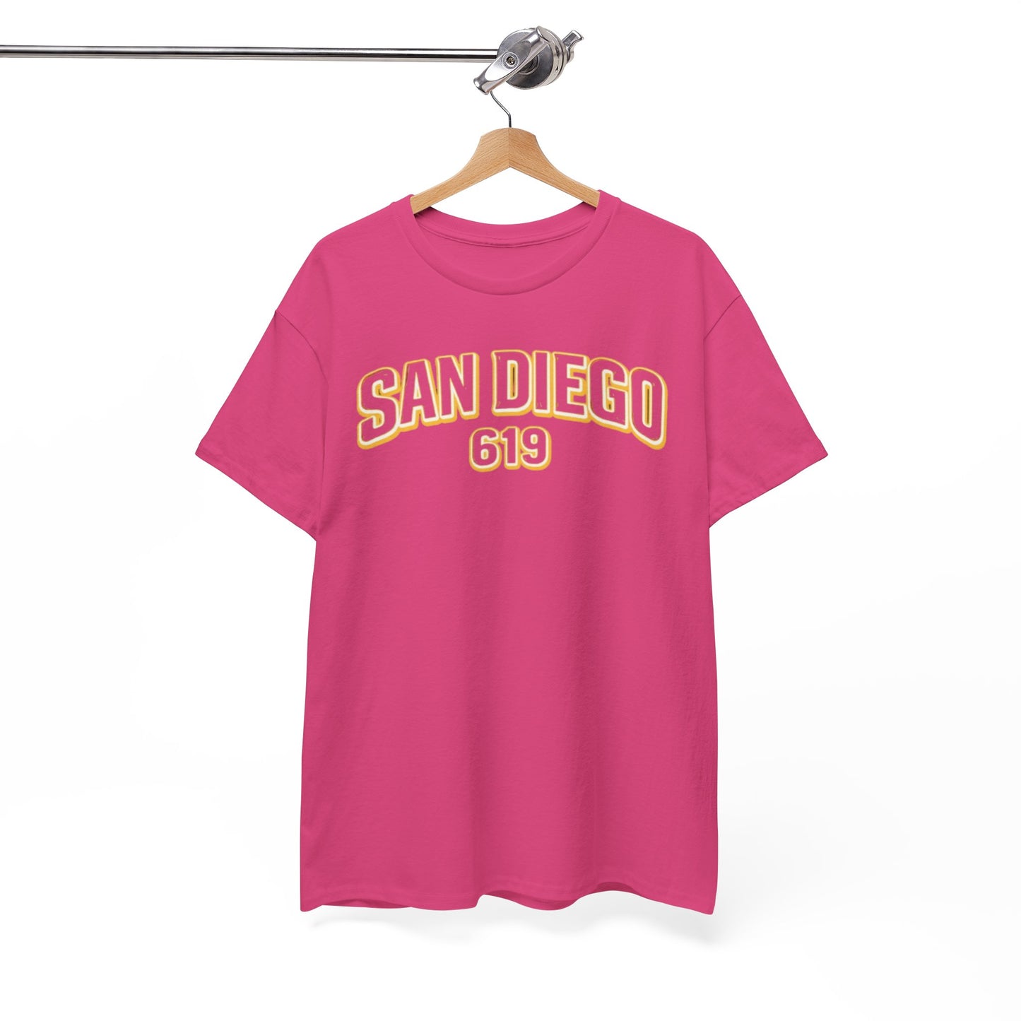 San Diego Baseball Vibe 619 T Shirt – Minimal California Streetwear Tee
