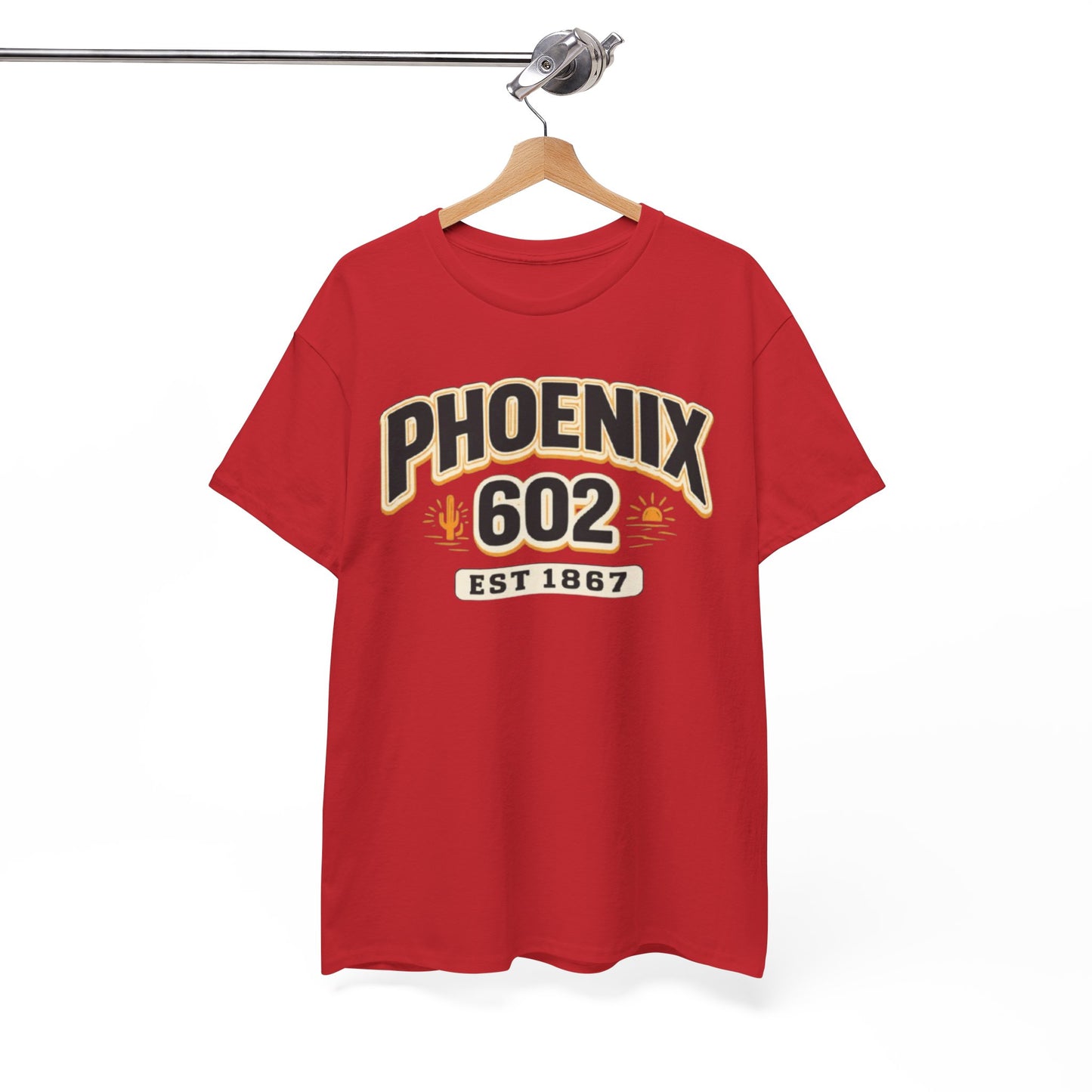Phoenix 602 T-Shirt – Retro Arizona City Tee (EST 1867)