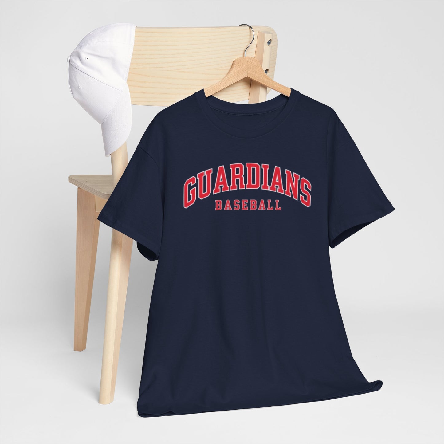 Guardians Baseball Tee - Vintage Collegiate Sports Shirt