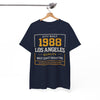 1988 Los Angeles Vintage Tee — West Coast Outfitters Retro Graphic T-Shirt – fan gear, game day outfit, image 1.0