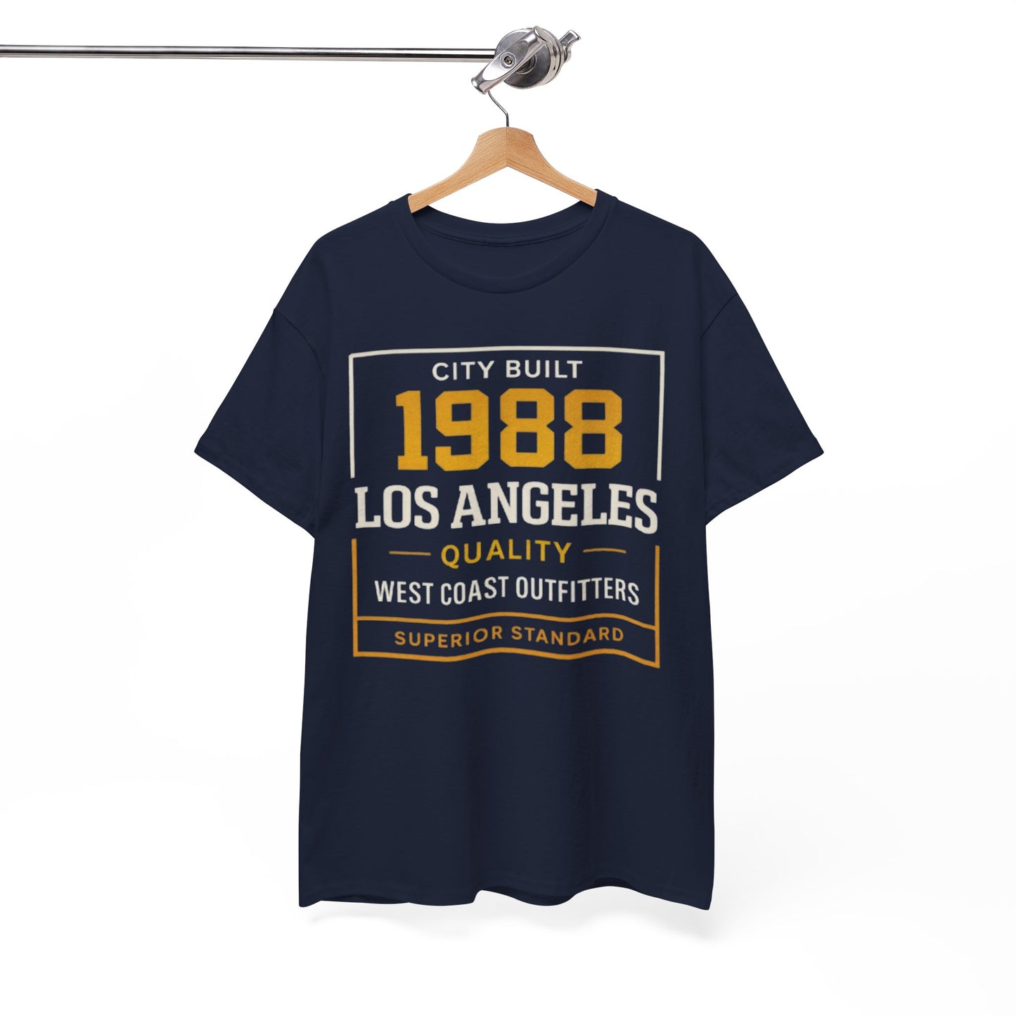 1988 Los Angeles Vintage Tee — West Coast Outfitters Retro Graphic T-Shirt