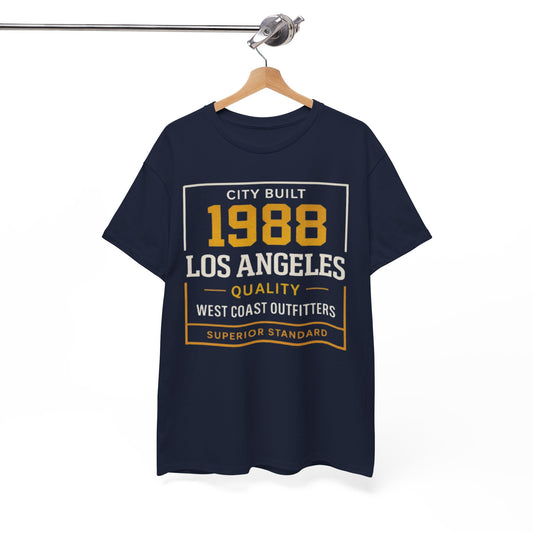 1988 Los Angeles Vintage Tee — West Coast Outfitters Retro Graphic T-Shirt
