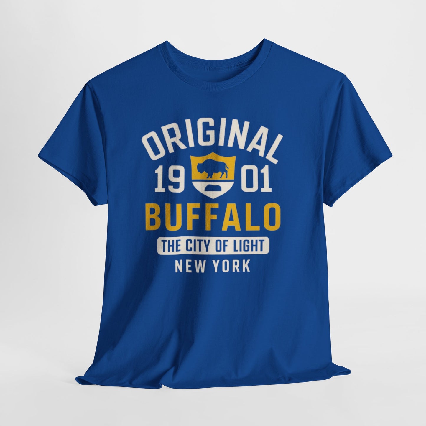 Original 1901 Buffalo T-Shirt — The City of Light, New York Tee