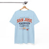 San Jose streetwear Bay Area Athletic T-Shirt — California college style graphic Tee