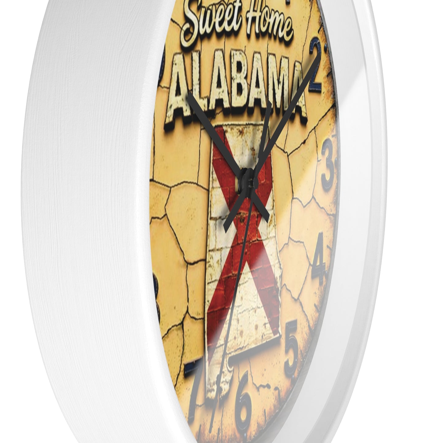 Sweet Home Alabama Vintage Wall Clock