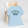 Light Blue Philadelphia 1933 Retro Football Tee