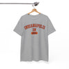 White Smoke Indianapolis IN 1821 Varsity T Shirt Vintage Indiana City Tee Retro College Style