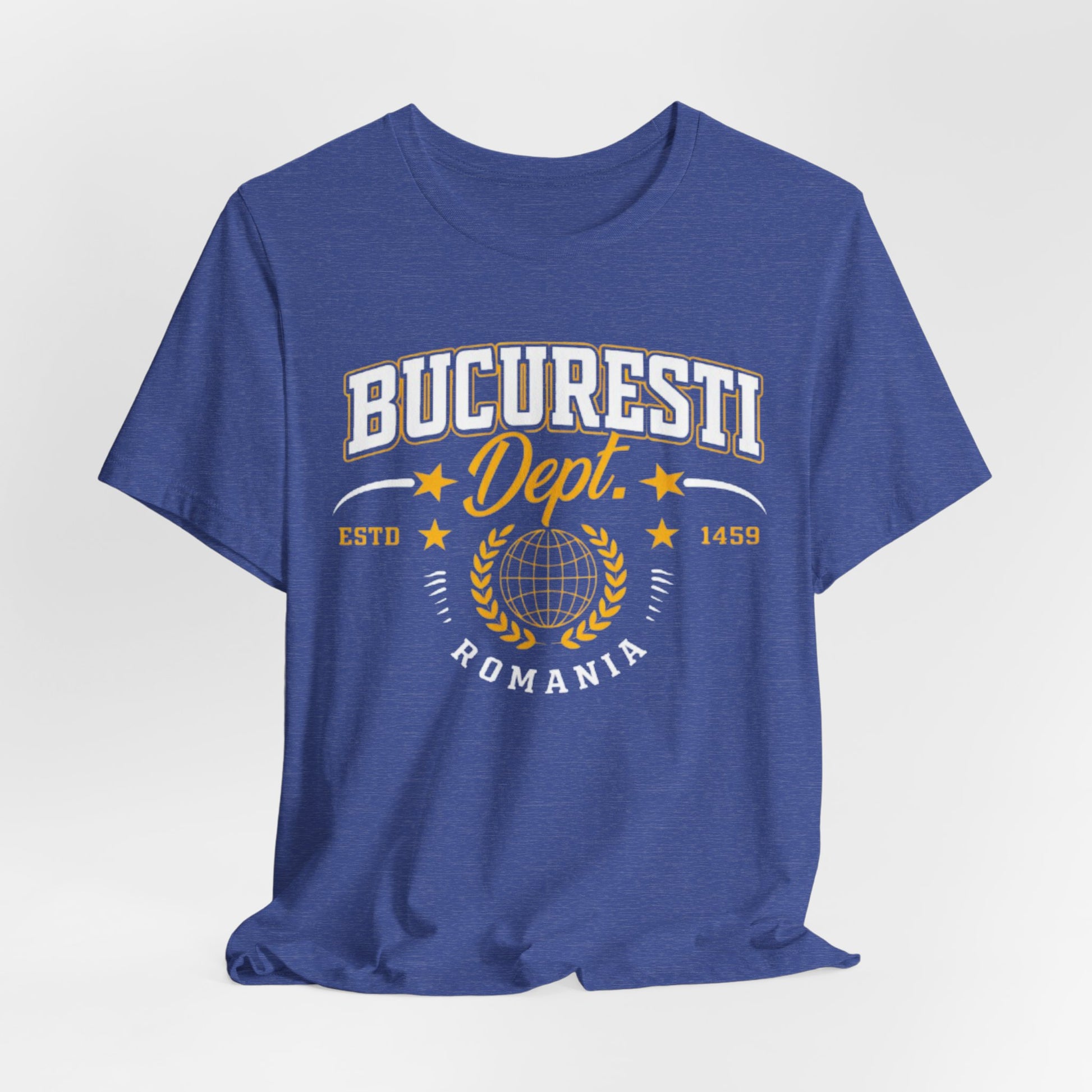Lavender Bucuresti Dept. Romania Tricou Vintage Crest Tee
