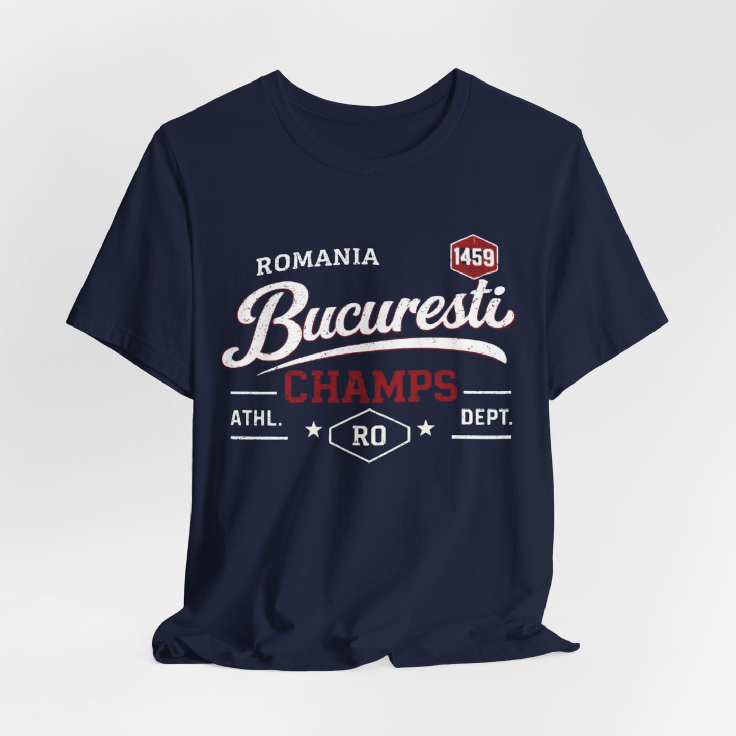 Tricou atletic vintage Bucuresti Champs Romania