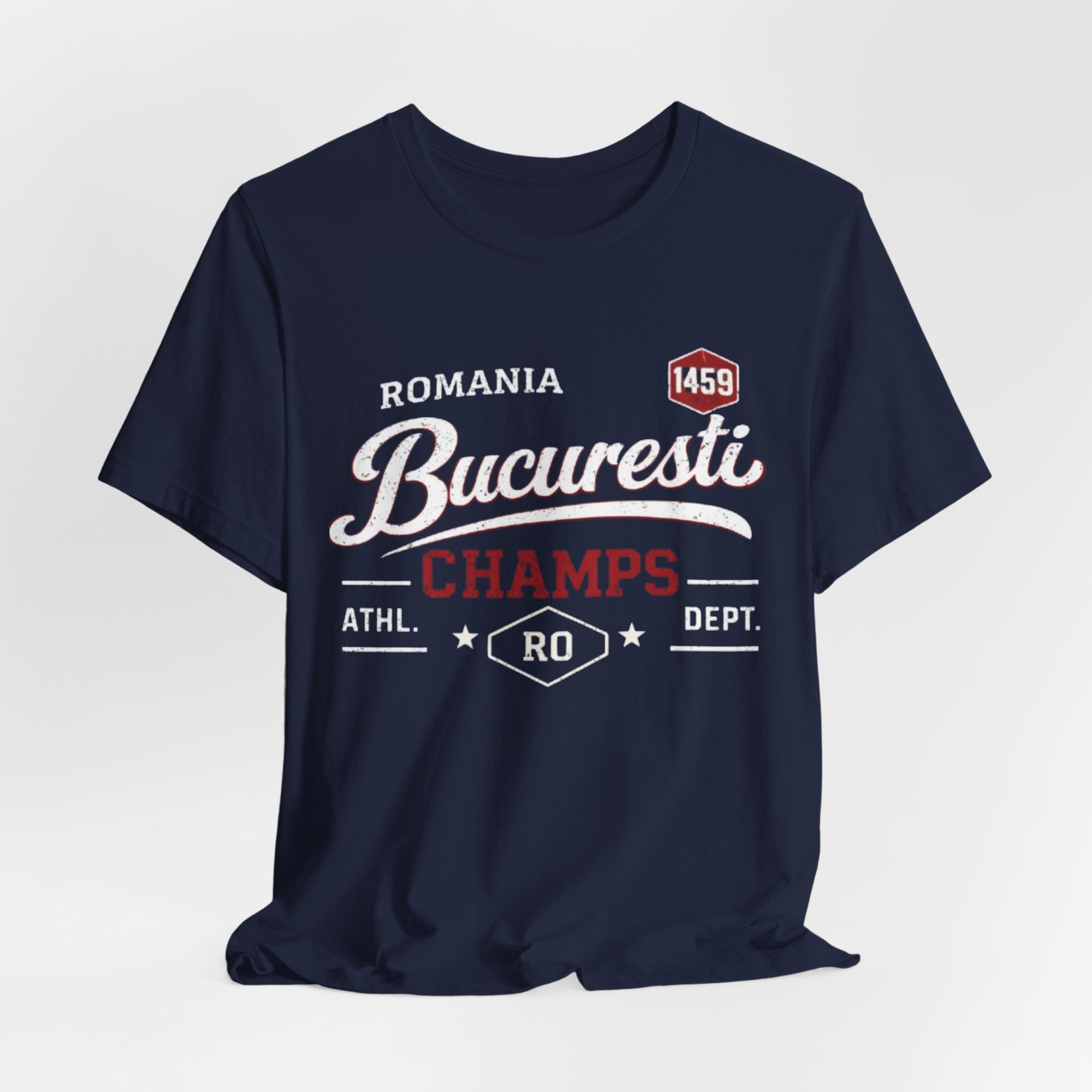 Dark Slate Gray Tricou atletic vintage Bucuresti Champs Romania