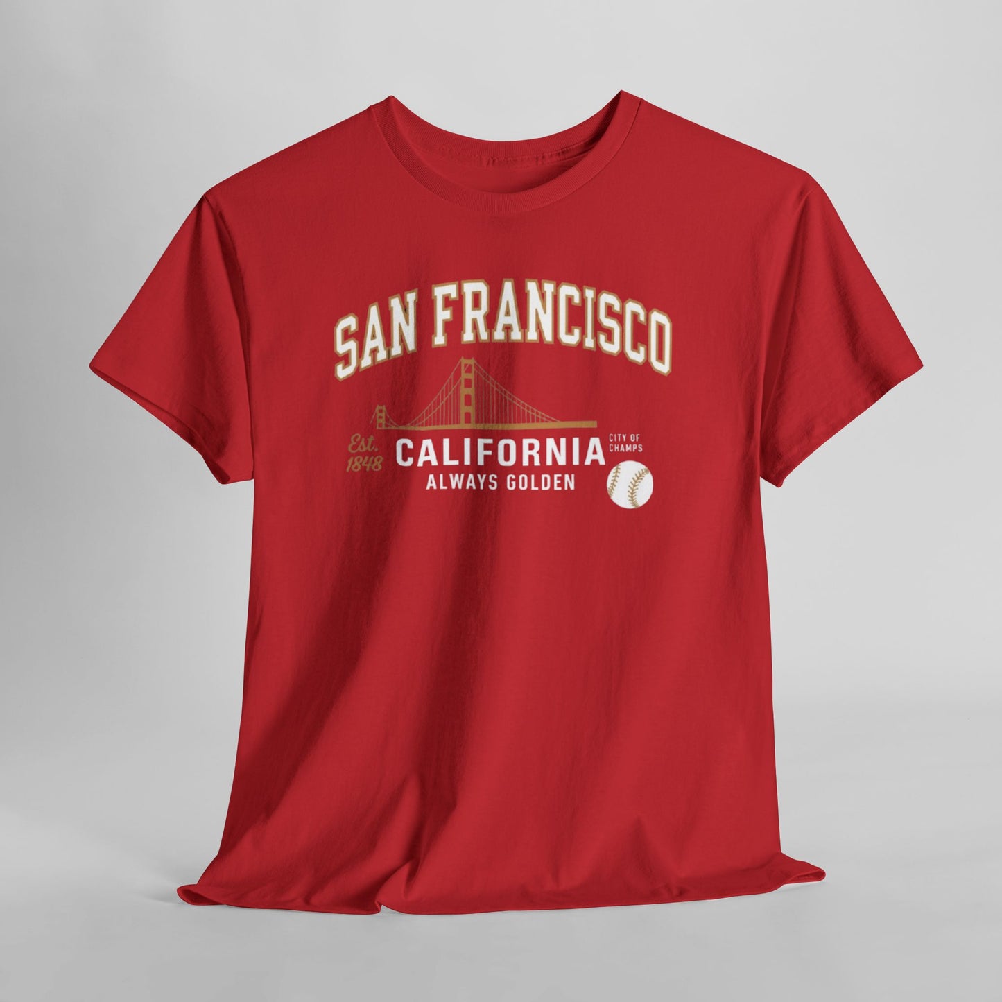 San Francisco Golden City Heritage T-Shirt – California Baseball Inspired Streetwear