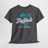 Dark Slate Gray Buffalo NY '76 City of Champions T-Shirt