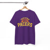 White Smoke Indiana Pacers Basketball Tee — Vintage  Sport T‑Shirt