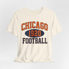 Antique White Chicago 1920 Football Shirt – Vintage Varsity Style Game Day T Shirt