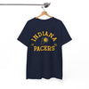 White Smoke Indiana Pacers Retro T-Shirt — 1967 Vintage Basketball Tee