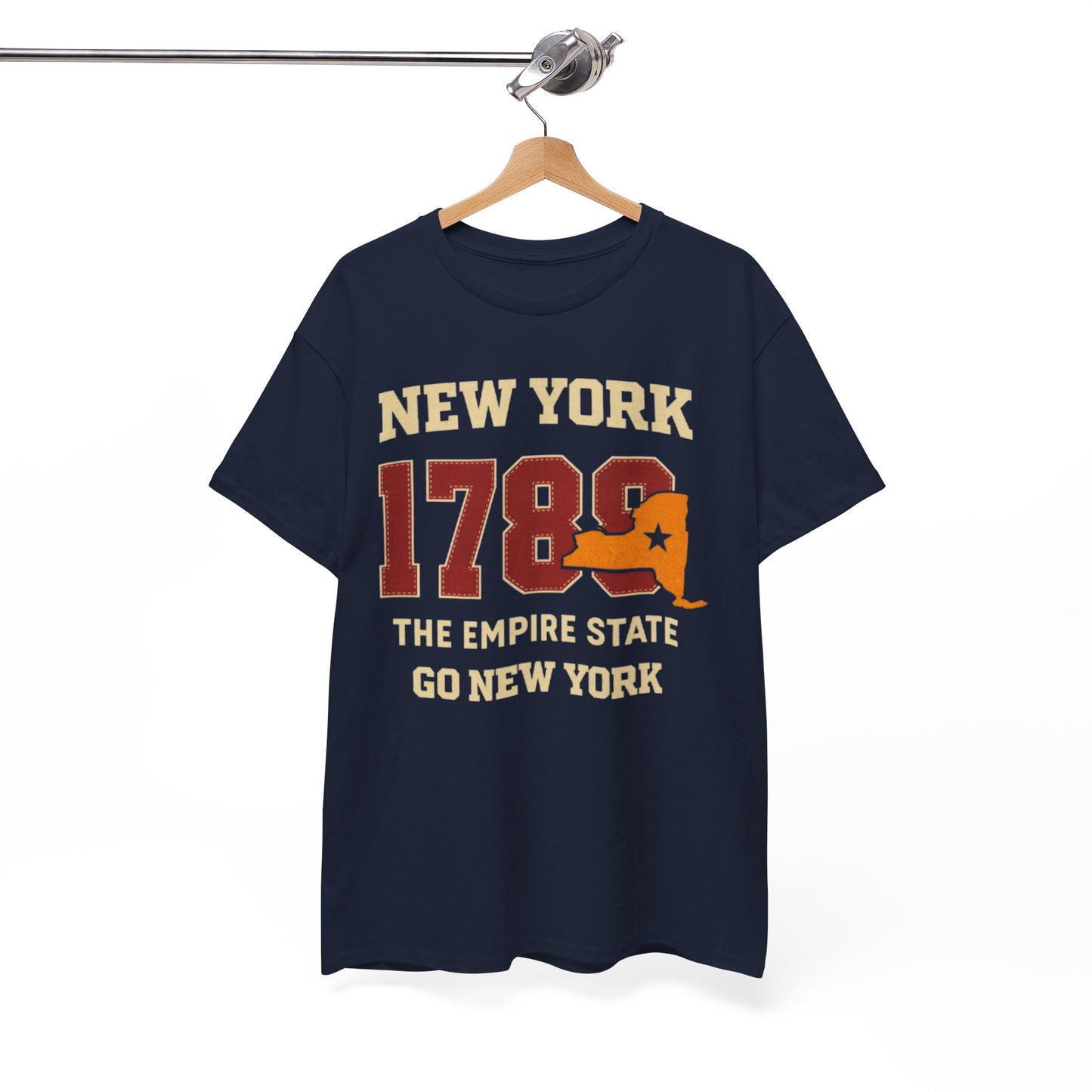New York 1788 T-Shirt — Empire State Vintage Graphic Tee