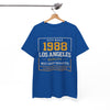 White Smoke 1988 Los Angeles Tee — Vintage City Built Graphic T-Shirt