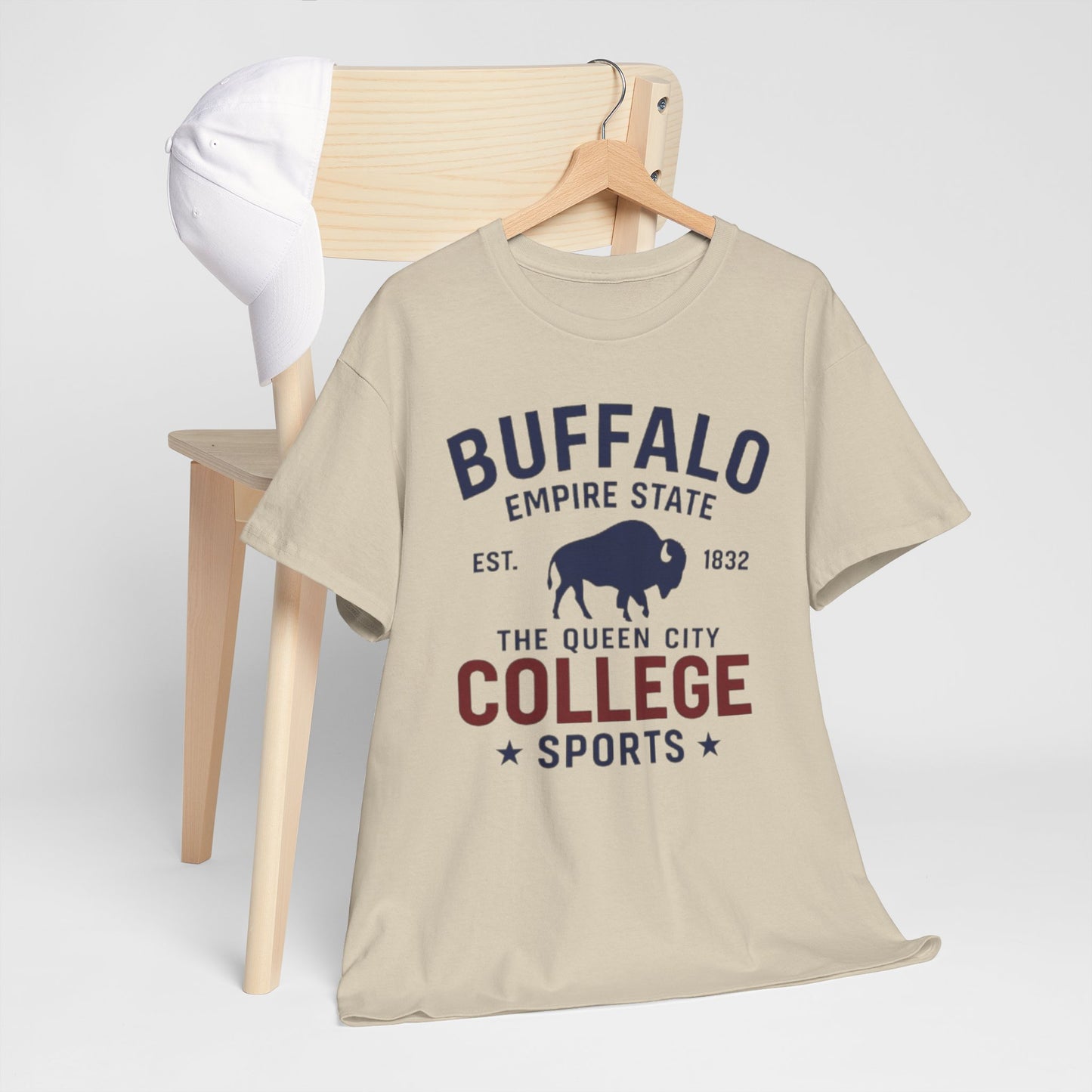 Buffalo College Sports T-Shirt — The Queen City Vintage Tee