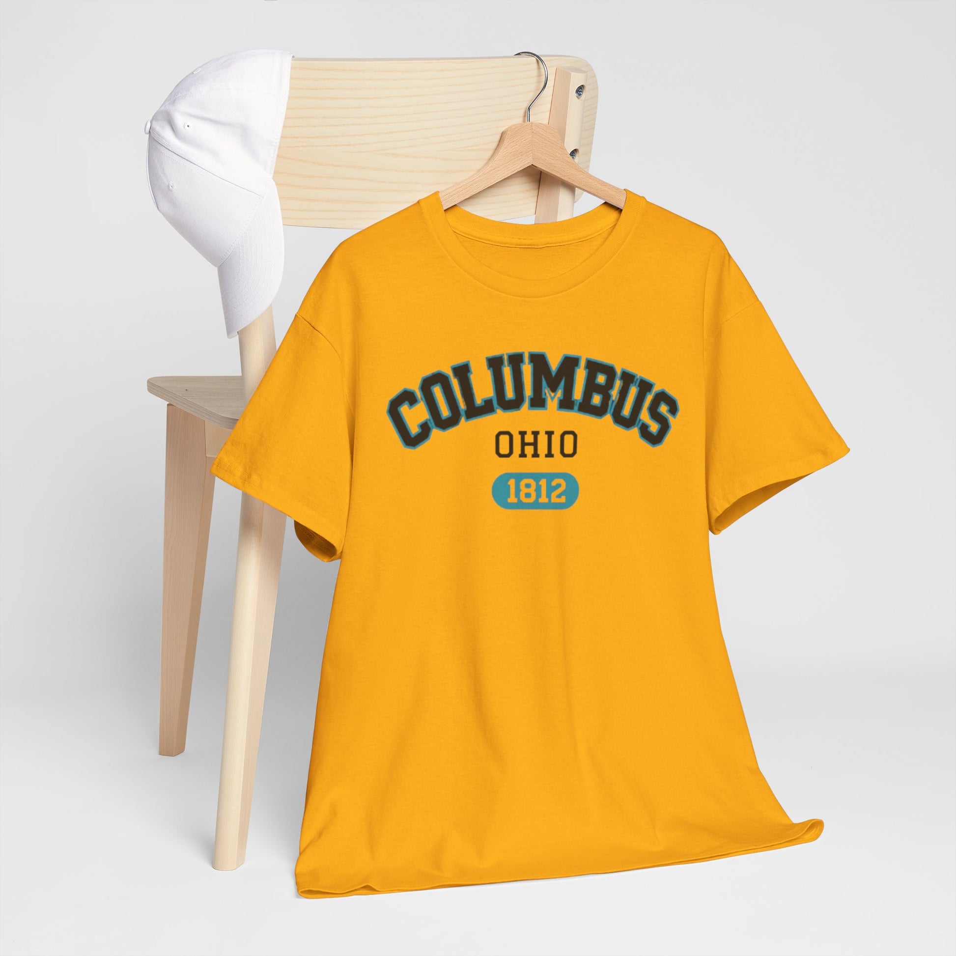 Goldenrod Columbus Ohio 1812 Tee — City Graphic T-Shirt