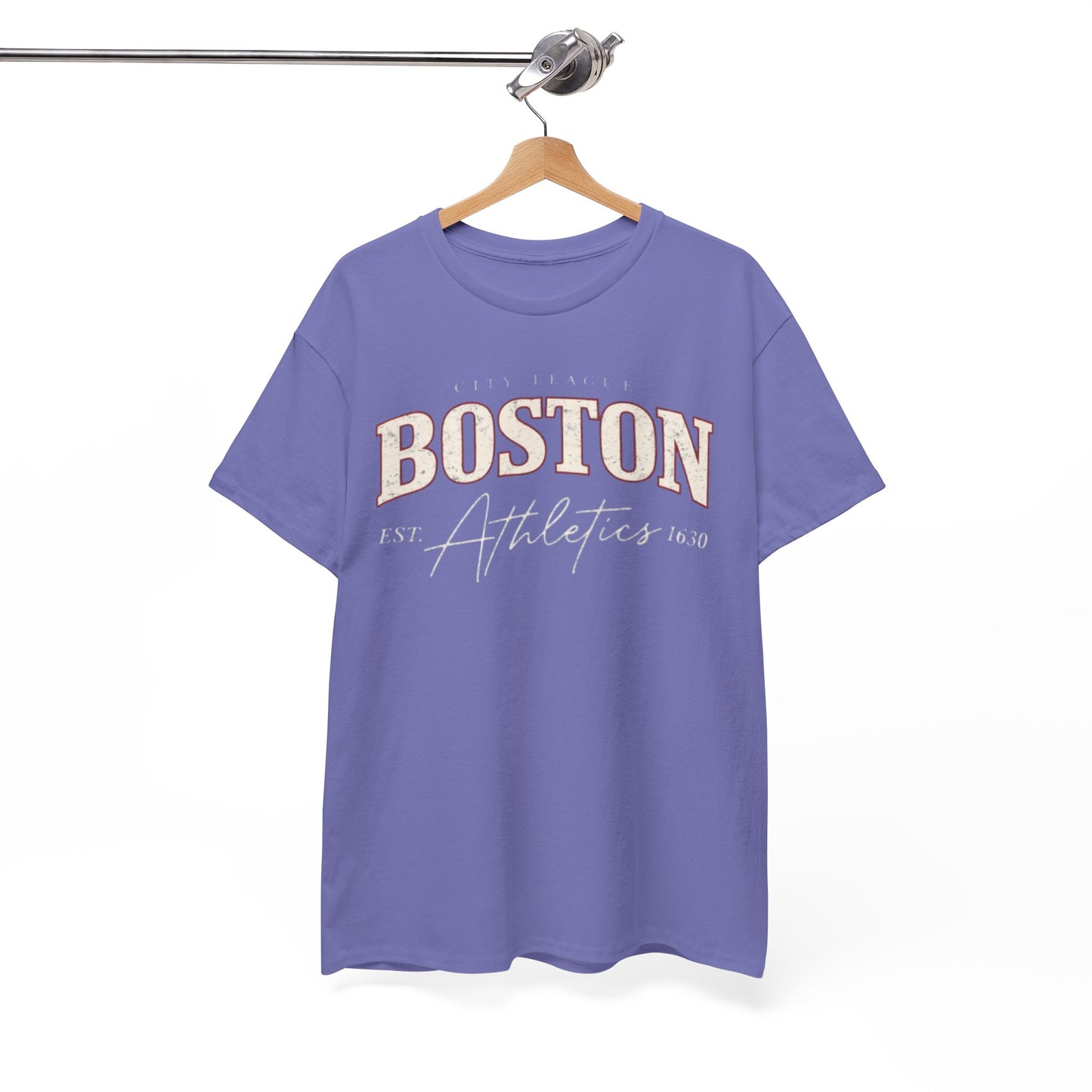 Boston Athletics Tee — Vintage Collegiate Sports Shirt