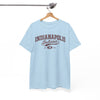 White Smoke Indianapolis Indiana Vintage College Tee Retro City Graphic T Shirt Classic Midwest Shirt