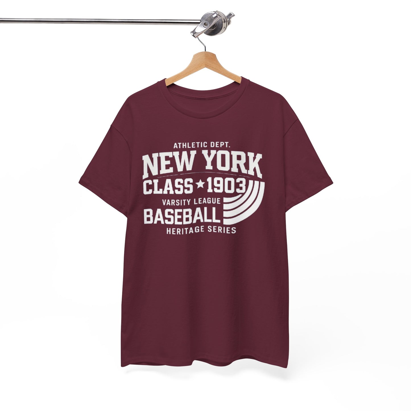 New York Baseball T-Shirt – Athletic Dept Class 1903 Varsity tee