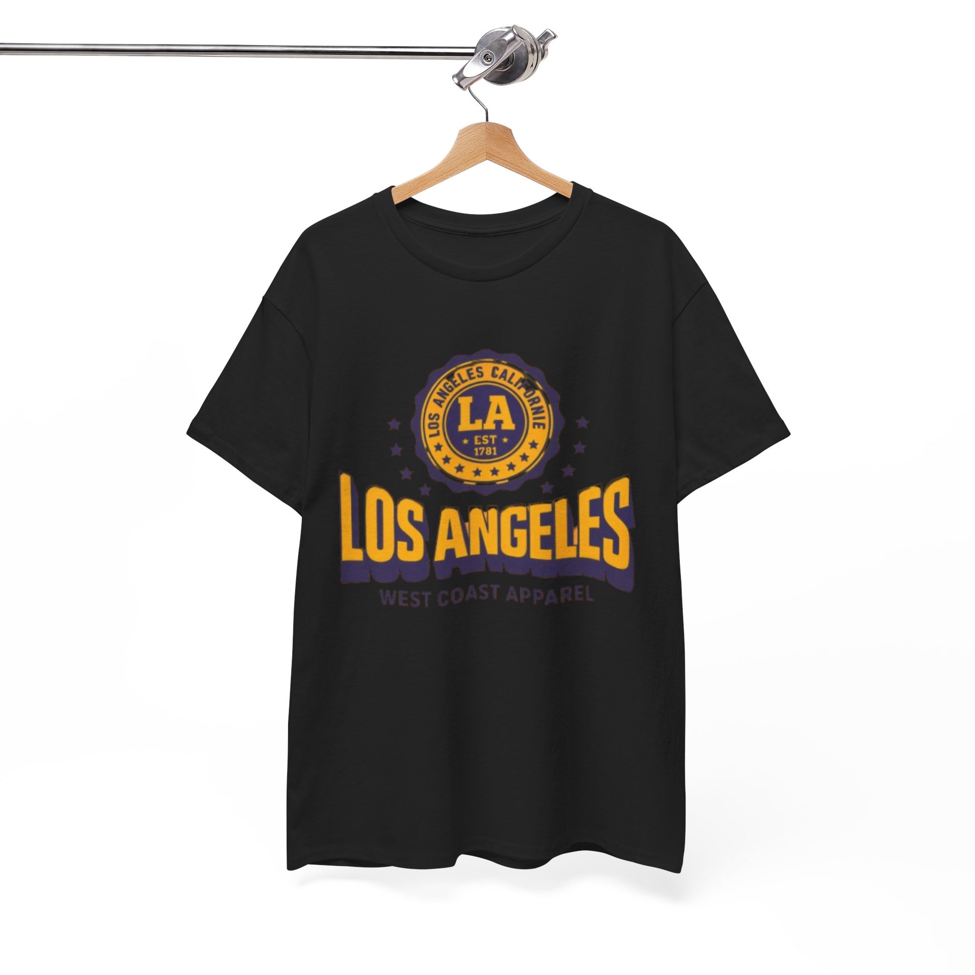 White Smoke Los Angeles West Coast Apparel Graphic T-Shirt – Retro City Streetwear Tee