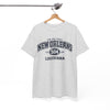 New Orleans 504 Louisiana Tee — The Big Easy City  T-Shirt – nfl fan apparel, sportswear style, image 1.0