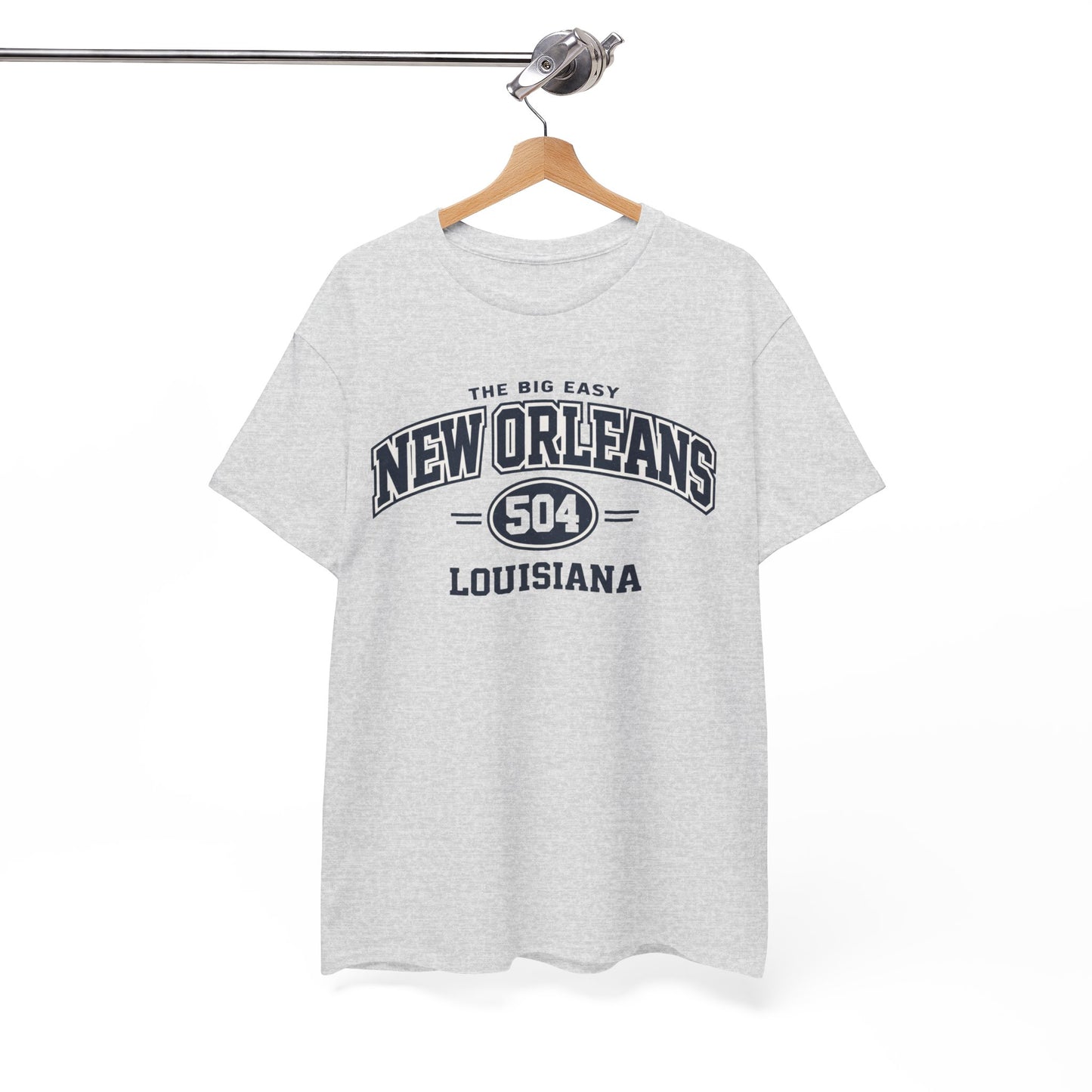 New Orleans 504 Louisiana Tee — The Big Easy City  T-Shirt