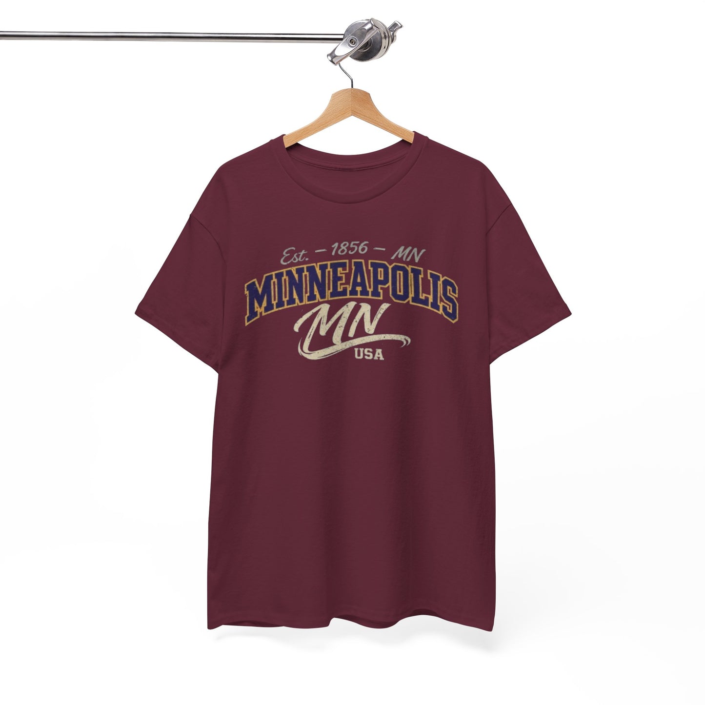 Minneapolis MN Vintage Script T-Shirt streetwear tee