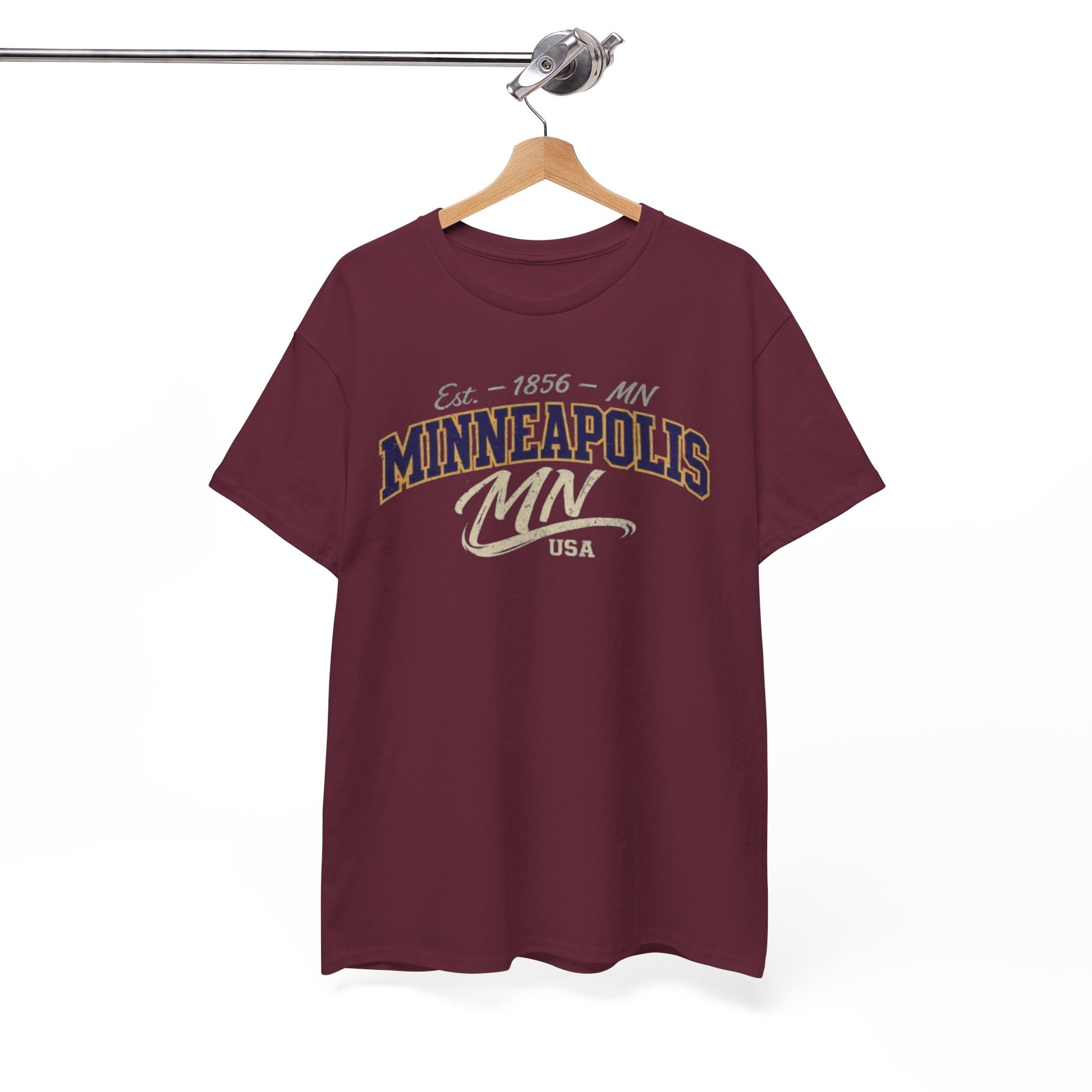 Minneapolis MN Vintage Script T-Shirt streetwear tee streetwear fashion product image 1