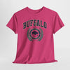 Lavender Buffalo Crest Tee – Vintage Buffalo Logo T-Shirt