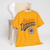 Goldenrod New York Athletic Division Tee — Vintage Sports Graphic T‑Shirt ("Athletic Division")