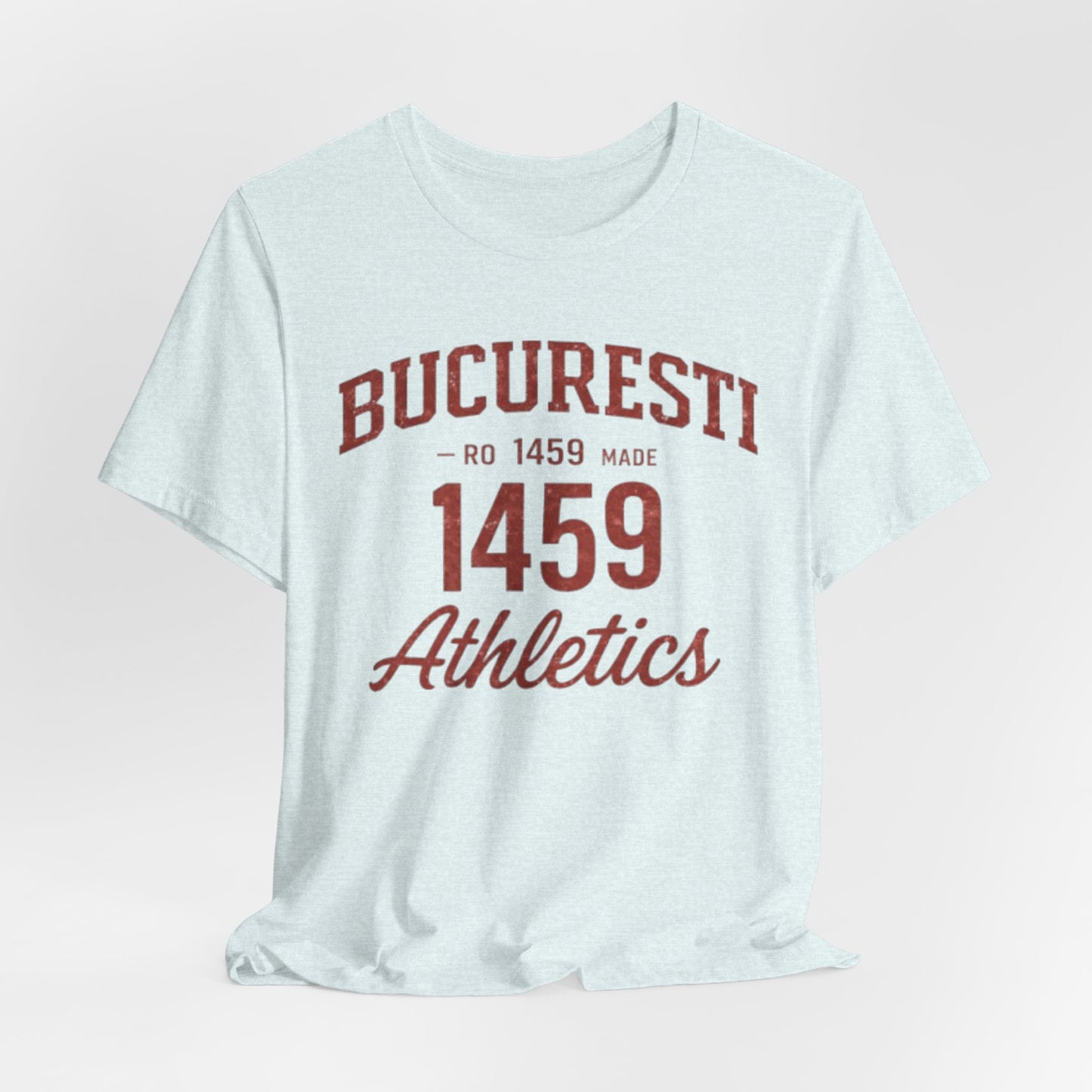Tricou Atletism București 1459 stil universitar