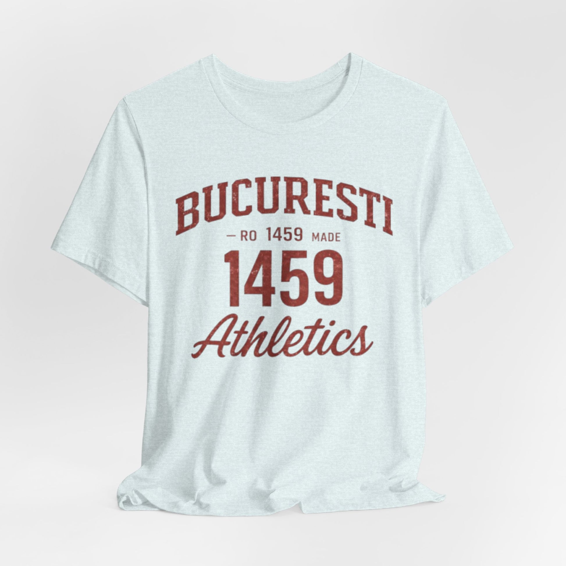 Lavender Tricou Atletism București 1459 stil universitar