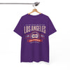 White Smoke Los Angeles 1883 Varsity Baseball T-Shirt