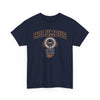 Dark Slate Gray Columbus Ohio Seal T-Shirt — Retro City Skyline Tee