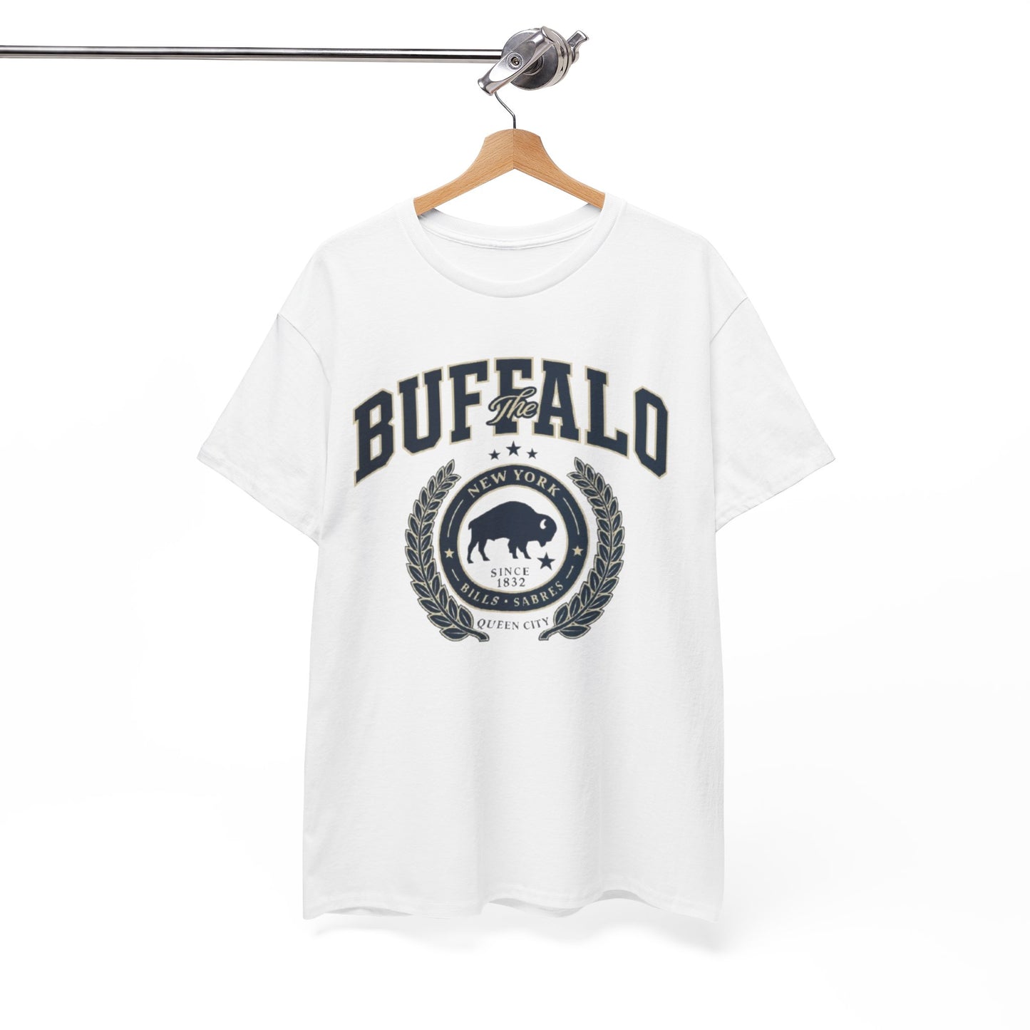 Buffalo Crest Tee – Vintage Buffalo Logo T-Shirt