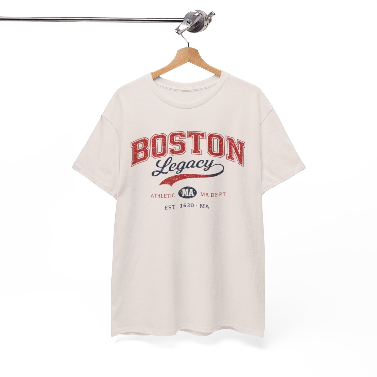 Boston Legacy Tee — Vintage Athletic Massachusetts Shirt