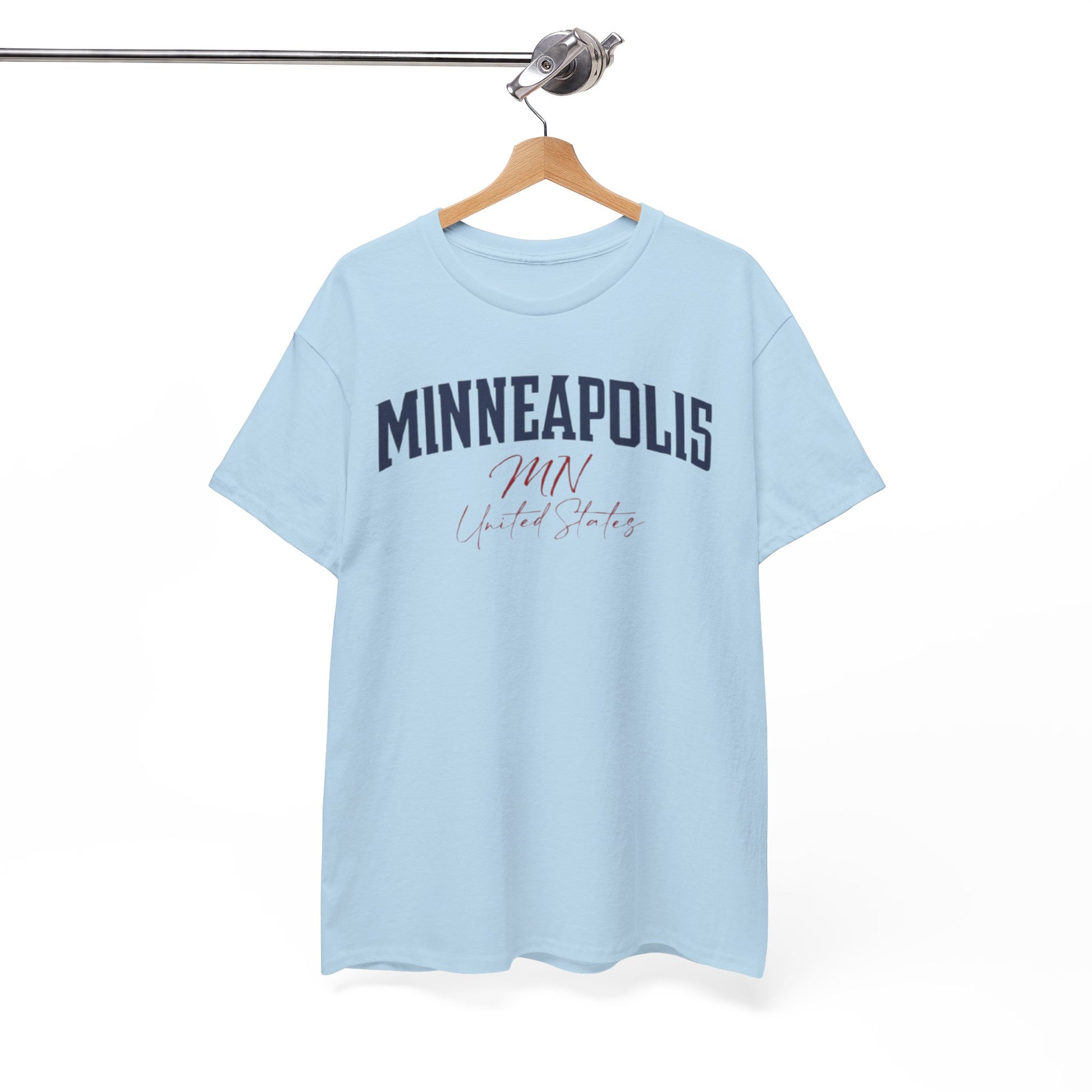 Minneapolis Vintage Script Tee — Minneapolis MN Retro City T-Shirt streetwear fashion product image 1