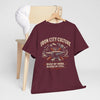 Dark Slate Gray Iron City Culture Built by Work Raised by Steel T-Shirt – Industrial Worker Vintage Graphic Tee